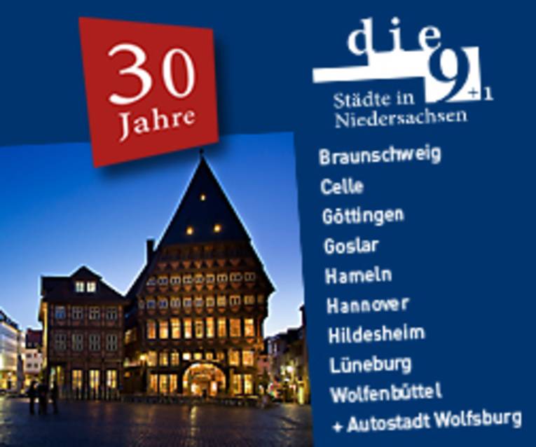 die 9 Städte in Niedersachsen